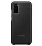 Оригинален Активен Калъф за Samsung S20 Led View Cover Book Case EF-NG980PBEGWW, Черен (2)