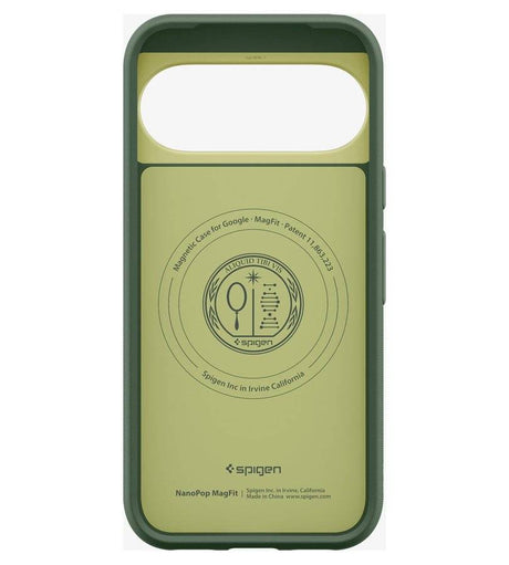 Magsafe Калъф за Google Pixel 11, Spigen Nano Pop Case Avo Green, Зелен (4)