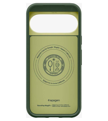 Magsafe Калъф за Google Pixel 11 Pro, Spigen Nano Pop Case Avo Green, Зелен (4)
