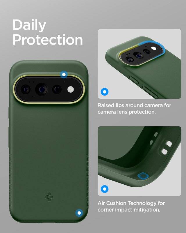 Magsafe Калъф за Google Pixel 11 Pro, Spigen Nano Pop Case Avo Green, Зелен (7)