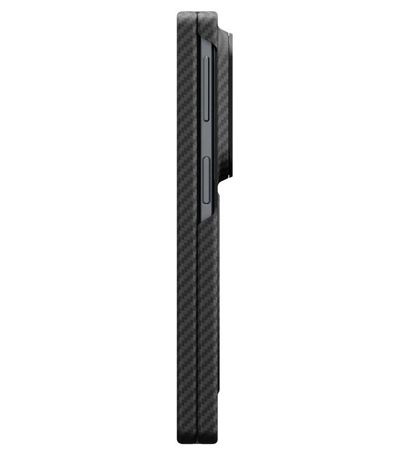 Magsafe Карбонов Калъф за Samsung Z Fold 8, Spigen Airskin Aramid Case, Черен (3)