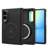 Magsafe Карбонов Калъф за Samsung Z Fold 8, Spigen Airskin Aramid Case, Черен (2)