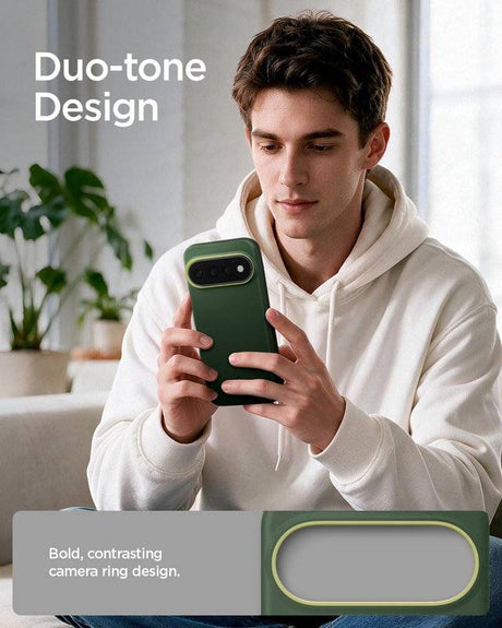 Magsafe Калъф за Google Pixel 11 Pro, Spigen Nano Pop Case Avo Green, Зелен (10)