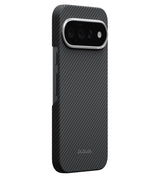 Magsafe Калъф за Google Pixel 11, Pitaka Edge Case Black/Grey, Черен (2)