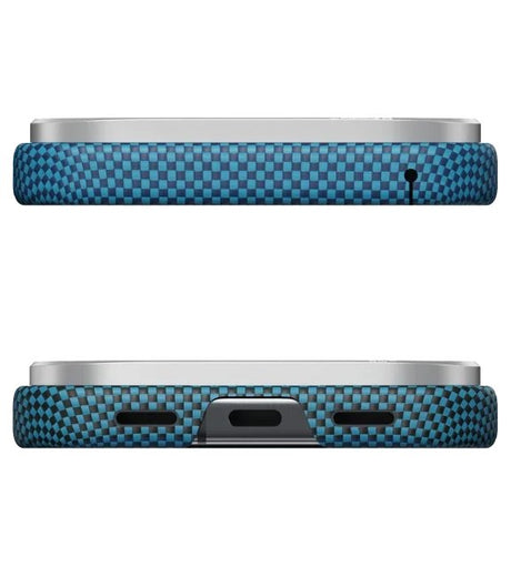 Magsafe Калъф за Google Pixel 11 Pro XL, Pitaka Edge Case Moonrise, Син (4)