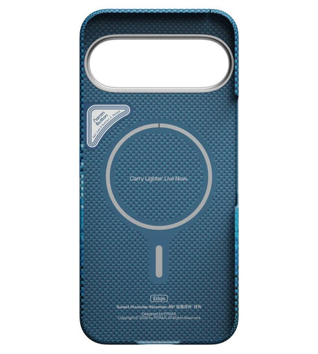Magsafe Калъф за Google Pixel 11 Pro XL, Pitaka Edge Case Moonrise, Син (3)