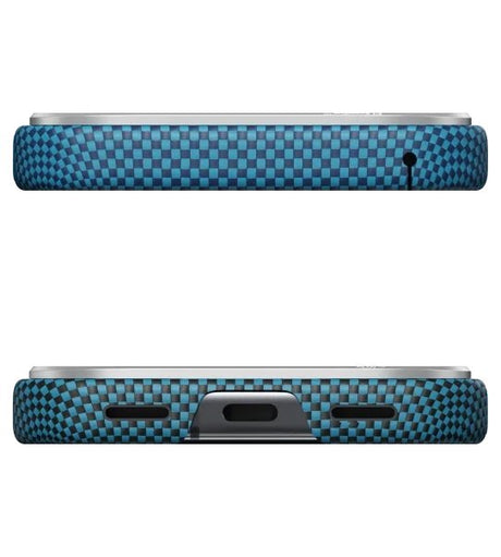 Magsafe Калъф за Google Pixel 11, Pitaka Edge Case Moonrise, Син (4)