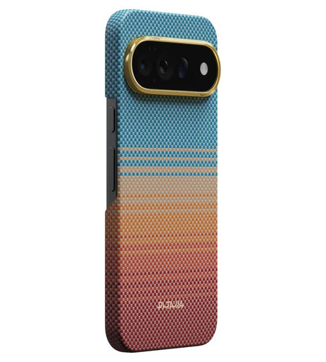 Magsafe Калъф за Google Pixel 11 Pro XL, Pitaka Edge Case Sunset2.0 California Dream01, Кафяв