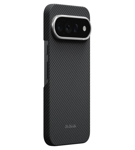 Magsafe Калъф за Google Pixel 11 Pro XL, Pitaka Edge Case Black/Grey, Черен (2)