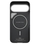 Magsafe Калъф за Google Pixel 11, Pitaka Edge Case Black/Grey, Черен (5)