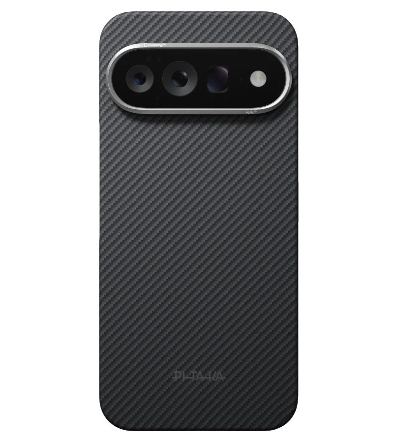 Magsafe Калъф за Google Pixel 11 Pro XL, Pitaka Edge Case Black/Grey, Черен