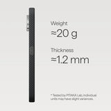 Magsafe Калъф за Google Pixel 11 Pro XL, Pitaka Edge Case Black/Grey, Черен (3)