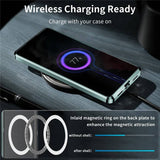 Magsafe Калъф за Samsung Note 10 Plus, Metal Case, Сребрист (11)