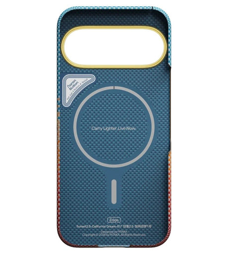 Magsafe Калъф за Google Pixel 11, Pitaka Edge Case Sunset2.0 California Dream01, Кафяв (5)