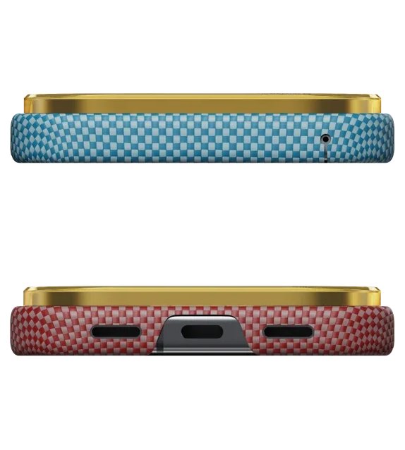 Magsafe Калъф за Google Pixel 11 Pro XL, Pitaka Edge Case Sunset2.0 California Dream01, Кафяв (4)