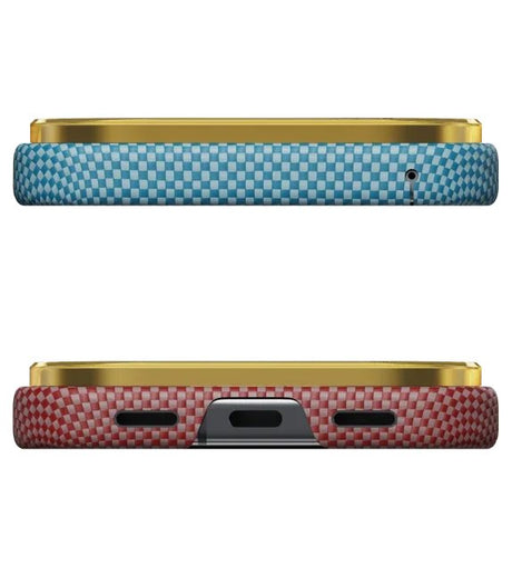 Magsafe Калъф за Google Pixel 11 Pro XL, Pitaka Edge Case Sunset2.0 California Dream01, Кафяв (4)