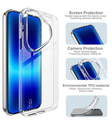 Калъф за Huawei Pura 90s Pro, Imak UX-10 Soft Case, Прозрачен (3)