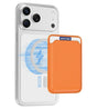 Magsafe Калъф за Карти, GKK Card Holder RFIF Case, Оранжев