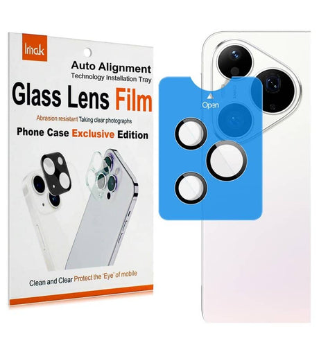 Протектор за Камерата на Huawei Pura 90s Pro Max, Imak Camera Ring Glass, Черен (8)