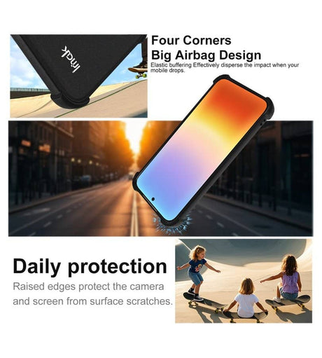 Противоударен Калъф за Huawei Pura 90s Pro, Imak Airbag Shockproof Case, Черен (5)