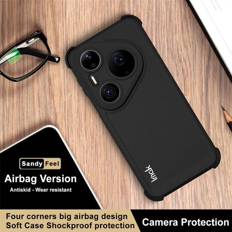 Противоударен Калъф за Huawei Pura 90s Pro Max, Imak Airbag Shockproof Case, Черен (7)