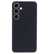 Magsafe Карбонов Калъф за Samsung S24, Aramid Fiber Case, Черен (2)