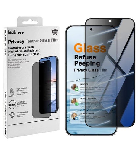 Затъмняващ Протектор за Huawei Pura 90s Pro, Imak Privacy Anti-Spy Glass, Черен (12)