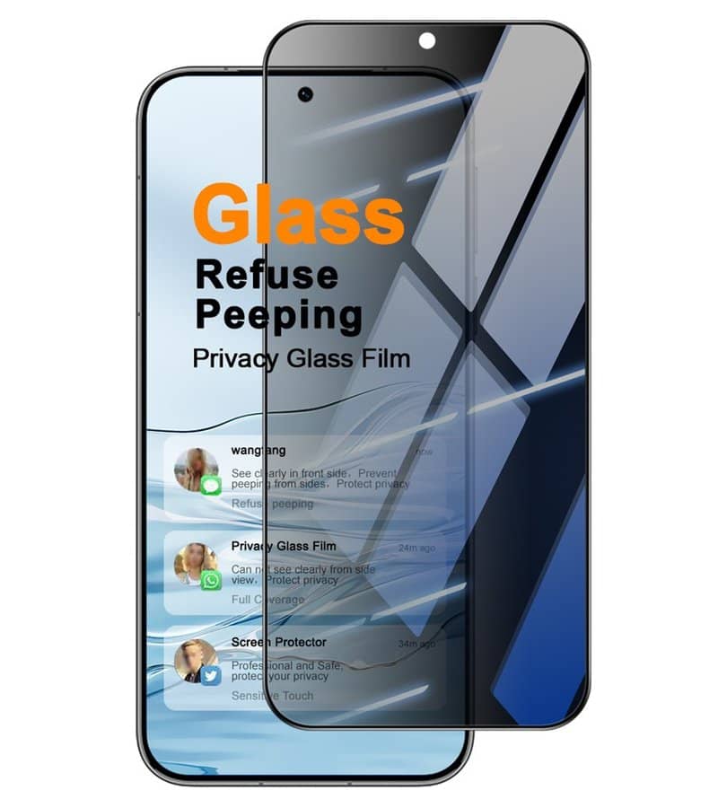 Затъмняващ Протектор за Huawei Pura 90s Pro, Imak Privacy Anti-Spy Glass, Черен