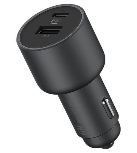 Оригинално Зарядно за Кола, Xiaomi USB-C/USB-A 100W CC07ZM, Черен