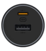 Оригинално Зарядно за Кола, Xiaomi USB-C/USB-A 100W CC07ZM, Черен (4)