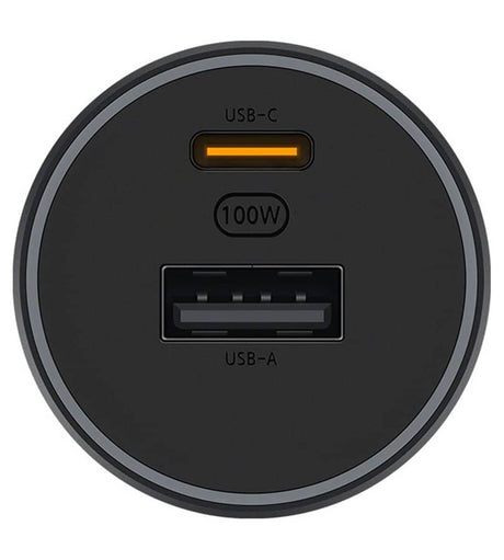 Оригинално Зарядно за Кола, Xiaomi USB-C/USB-A 100W CC07ZM, Черен (4)