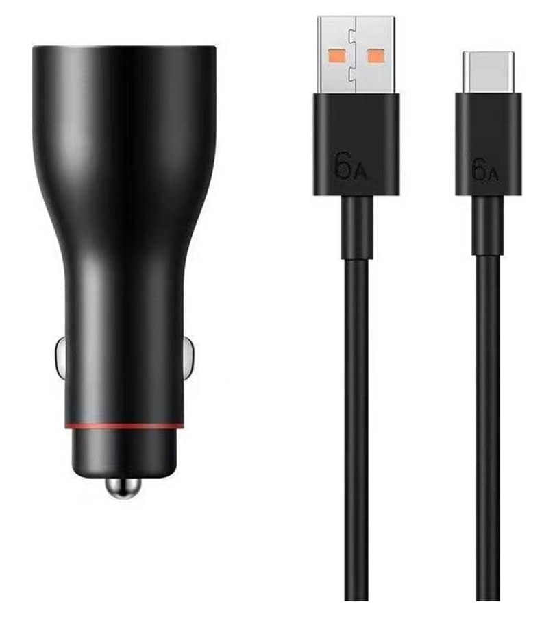 Оригинално Зарядно за Кола Huawei Super Charger 66W P0006, Черен (9)