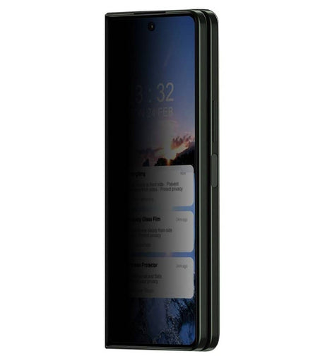 Затъмняващ Протектор за Samsung Z Fold 5, Imak Privacy Anti-Spy Glass, Черен (13)
