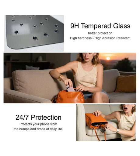 Затъмняващ Протектор за Samsung Z Fold 8, Imak Privacy Anti-Spy Glass, Черен (9)
