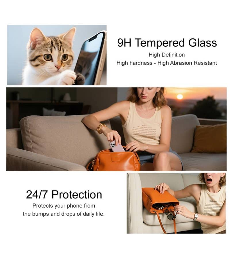 Протектор за Samsung Z Fold 8, Imak H Tempered Glass, Прозрачен (6)