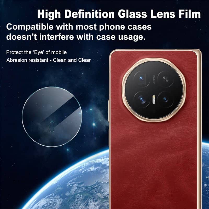 Протектор за камера за Honor Magic V6, Imak Camera Full Glass, Прозрачен (2)