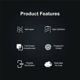 Протектор за Samsung Z Flip 7 FE/ Z Flip 6, TPU Film Set Glass, Прозрачен (6)