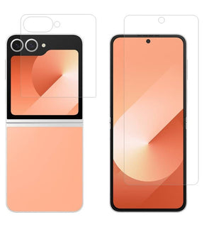 Протектор за Samsung Z Flip 7 FE/ Z Flip 6, TPU Film Set Glass, Прозрачен