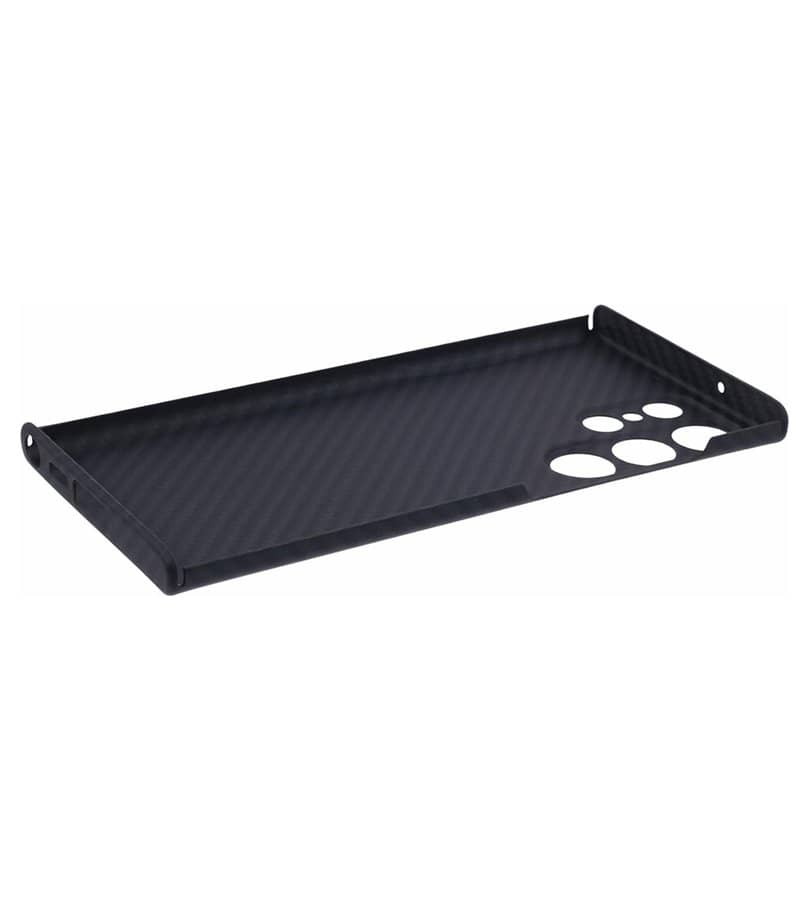 Карбонов Калъф за Samsung S24 Ultra, Aramid Fiber Case, Черен (4)