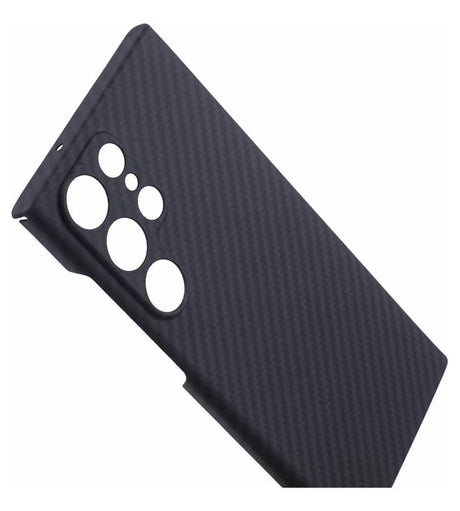 Карбонов Калъф за Samsung S24 Ultra, Aramid Fiber Case, Черен (6)