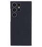 Карбонов Калъф за Samsung S24 Ultra, Aramid Fiber Case, Черен