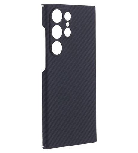 Карбонов Калъф за Samsung S24 Ultra, Aramid Fiber Case, Черен (3)