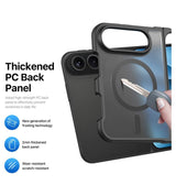 Magsafe калъф за iPhone 18 Fold, Dux Ducis Yind Mag Case, Черен (9)