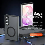 Magsafe Калъф за Samsung Z Fold 8, GKK MagMat Smoky Case, Черен (8)