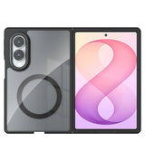 Magsafe Калъф за Samsung Z Fold 8, GKK Mag Clear Case, Черен (4)