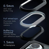 Magsafe Калъф за Samsung Z Fold 8, GKK Mag Clear Case, Черен (3)