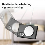 Magsafe Калъф за Samsung Z Fold 8, GKK Mag Clear Case, Черен (7)