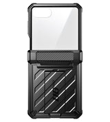 Противоударен Калъф за Samsung Z Flip 8, Supcase Unicorn Beetle Pro Case, Черен (3)