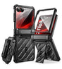 Противоударен Калъф за Samsung Z Flip 8, Supcase Unicorn Beetle Pro Case, Черен