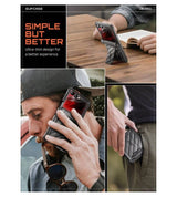 Противоударен Калъф за Samsung Z Flip 8, Supcase Unicorn Beetle Pro Case, Черен (7)